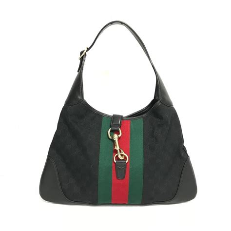 gucci sign bag|Gucci black monogram bag.